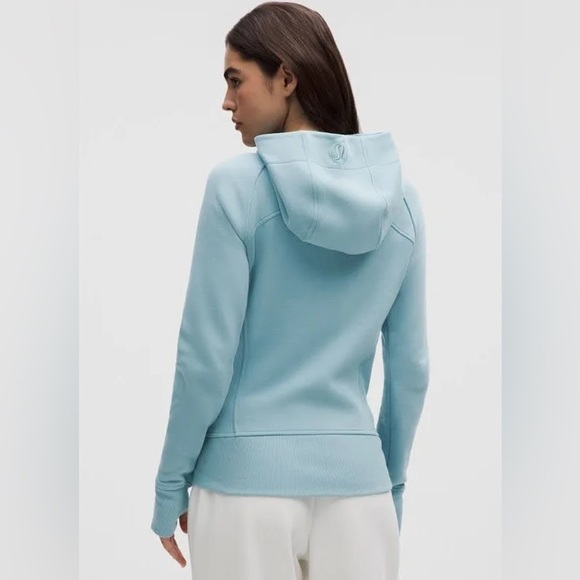 Lululemon Scuba Fleece Cotton Jacket Dusty Lavender - Picture 3 of 8